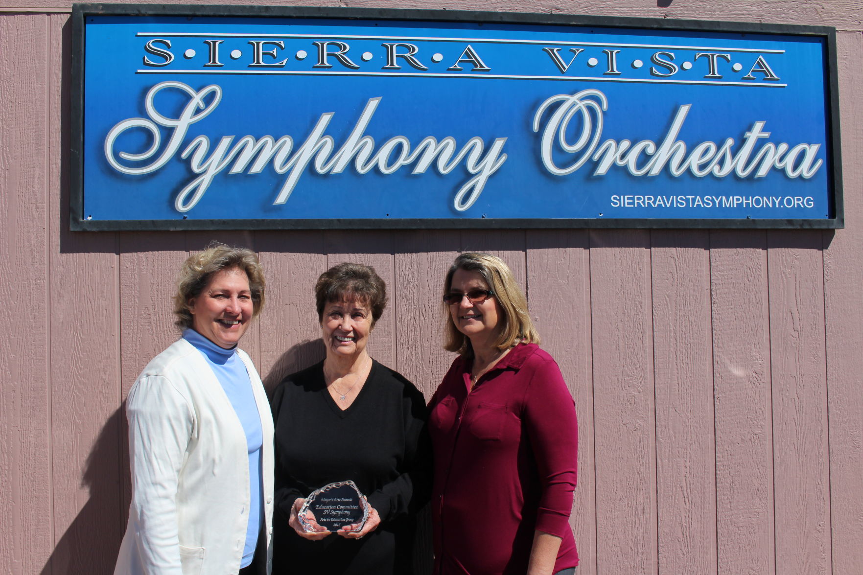 Symphony Board Member Mary Mueller, Bobbie Moore,